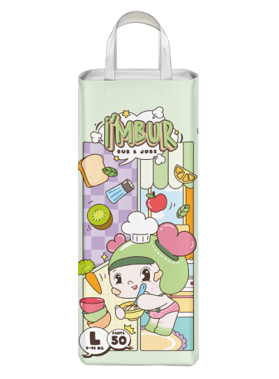 Tã-bỉm I'm Bur size L